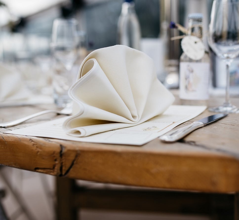 Linen Napkin Commercial Laundry Services Fremont